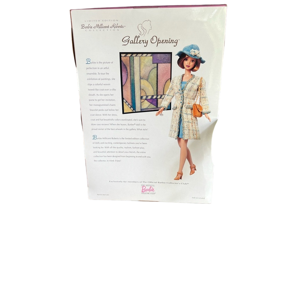 Gallery Opening Barbie Boxed Doll Fashion from 1997. Brand New Never Opened - Picture 2 of 5